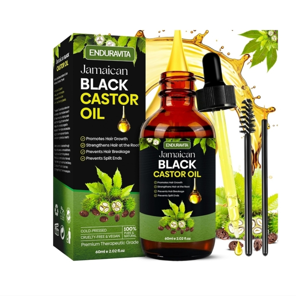 Black Castor Oil 100% Organic